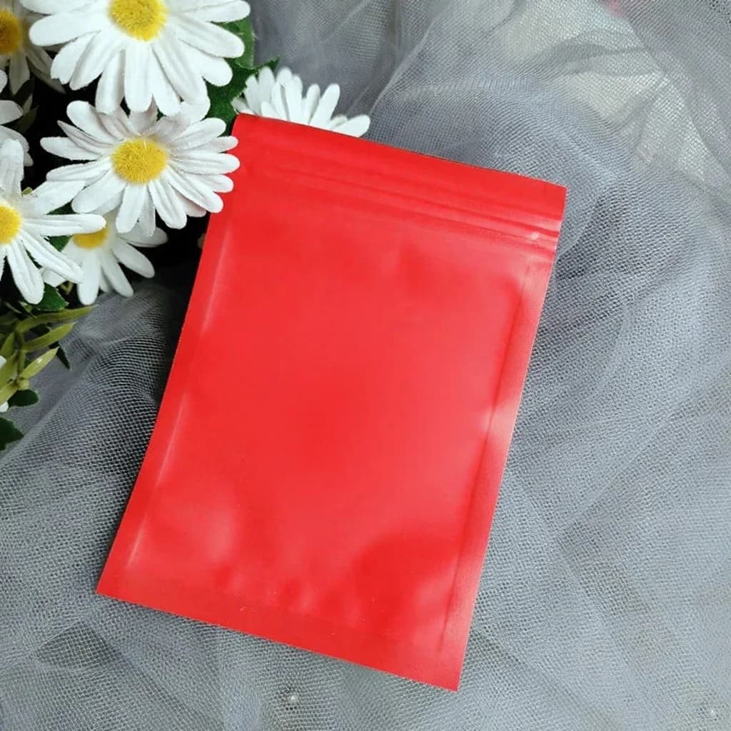 Matēti plastmasas ziplock maisiņi nagu instrumentiem un uzliekamiem nagiem